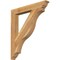 Ekena Millwork Funston Traditional Rough Sawn Bracket, Western Red Cedar, 4"W x 32"D x 36"H BKT04X32X36FST01RWR - alternate 1